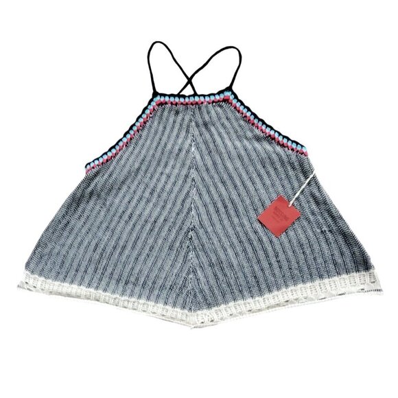 MOSSIMO BOHO CRISCROSS KNIT TOP SIZE MED - Picture 5 of 9